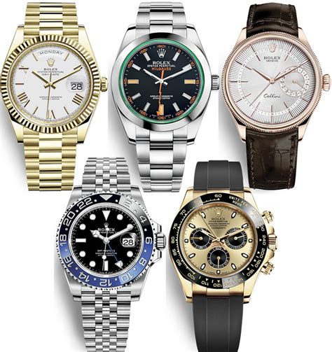 Why do all the watches on the ROLEX s